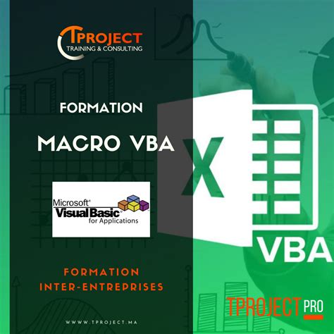 Formation Excel Macro Vba