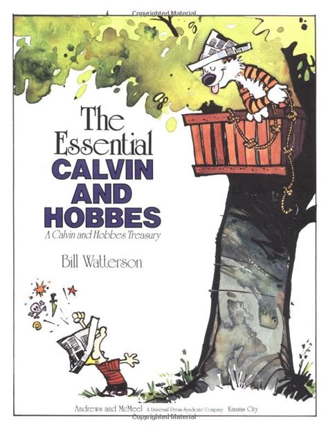 This is the treasure that all calvin and hobbes fans seek. The Essential Calvin and Hobbes by Bill Watterson. Love ...
