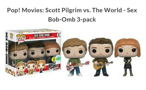 So Theyre Doing A Special Sex Bob Omb Funko Pop Set Bad News Tho Its