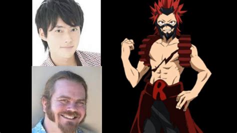 How do english distributors like funimation choose who will voice each roll? Anime Voice Comparison- Eijiro Kirishima (My Hero Academia ...