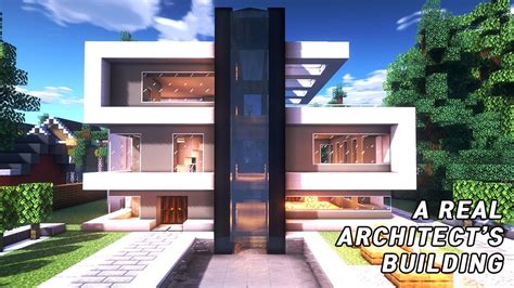 Minecraft house designaugust 10, 2017. A real architect's building houses in Minecraft tutorial ...