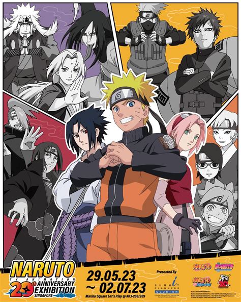 Naruto 20th Anniversary Exhibition Will Be In Spore From May 29 July 2 2023 Mothershipsg