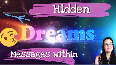 The Hidden Messages In Our Dreams Youtube