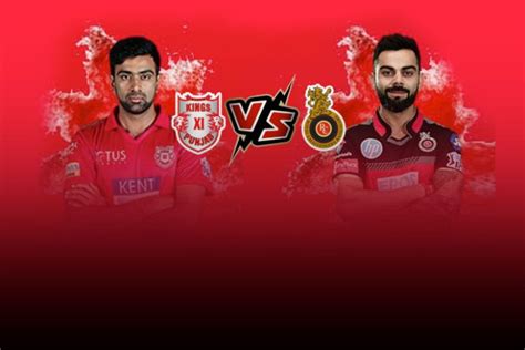 Ipl 2019 Rcb Vs Kxip Live Live Streaming Teams And Where To Watch Royal Challengers Bangalore