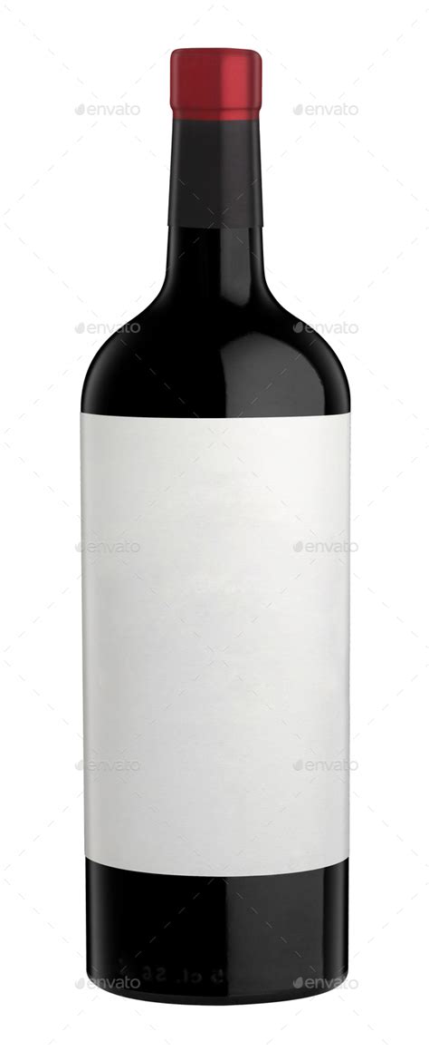 Red Wine And A Bottle Isolated Stock Photo By Ozaiachin Photodune