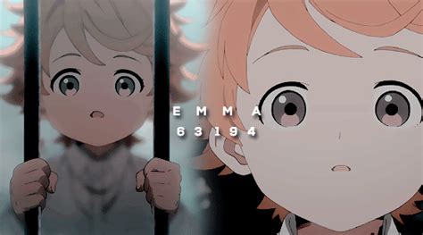 Two Anime Characters Behind Bars With The Caption Emma