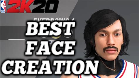 New Best Sweaty Face Creation In Nba 2k20 Drippy Face Creation
