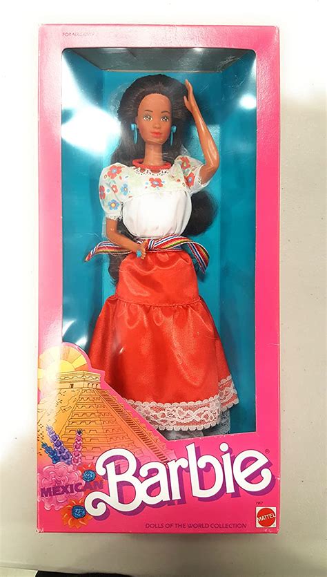 Barbie Mexican Dolls Of The World 1988 New Dolls Amazon Canada