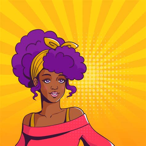 African Anime Illustrations Royalty Free Vector Graphics And Clip Art