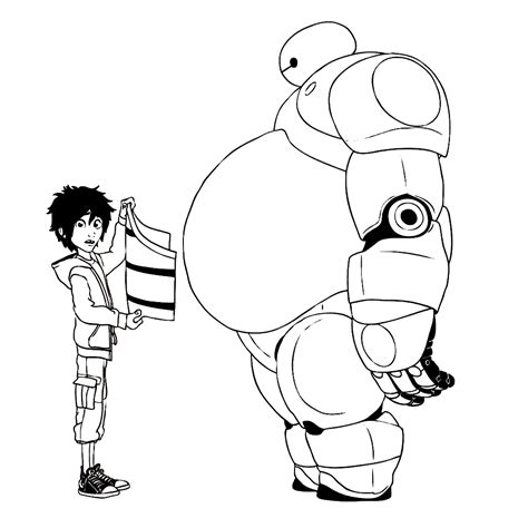 Big Hero 6 Coloring Pages Books 100 FREE And Printable