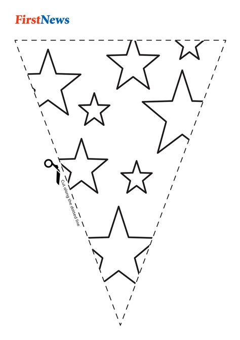 Colour In Your Own Ve Day Bunting First News