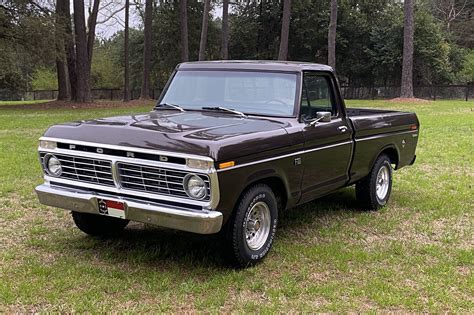 Sold Modified And Updated 1975 Ford F 100 Custom Short Bed
