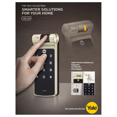 Yale YDD 424 Best Smart Automation Enabled Digital Biometric Door Lock