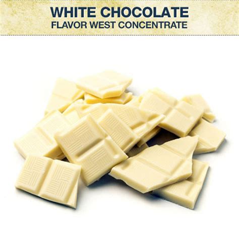 Verweigerer Ablassen Dummkopf Flavor West White Chocolate Garten