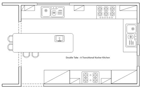 Free Editable Kitchen Floor Plan Examples And Templates Edrawmax Best