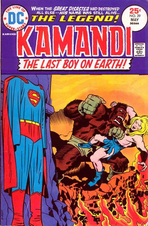 Kamandi Dc Comic Books Jack Kirby Superman Story