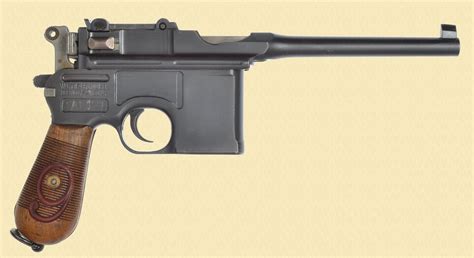 Mauser C96 Red 9 Z34647 Simpson Ltd
