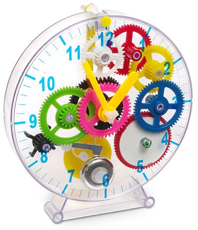 Chenghai junfa toy co.,ltd ,an experienced and a reliable toy supplier,has been specializing in the export of toys for over twenty years. First Time Gear Clock