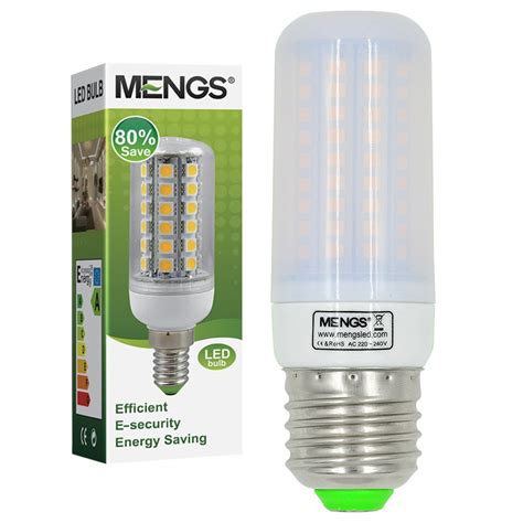 Mengsled Mengs® E27 12w Led Corn Light 102x 2835 Smd Led Lamp Bulb In
