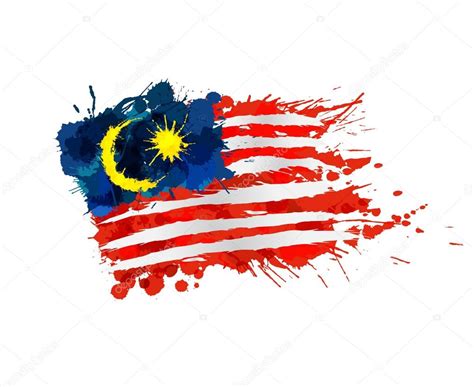Bendera Malaysia Warna