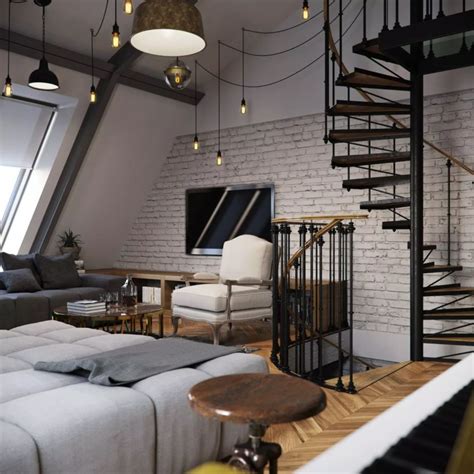 Brick Loft Apartments Ideas 01 Decoor Loft Inspiration Small Condo