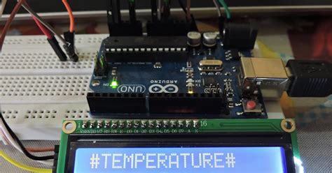 arduino code  temperature sensor