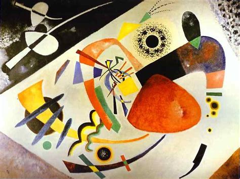 Wassily Kandinsky Red Spot Ii 1921 Large View
