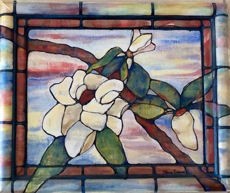 Maybe you would like to learn more about one of these? Stained Magnolia by devans161760332057 | Painting Ideas ...