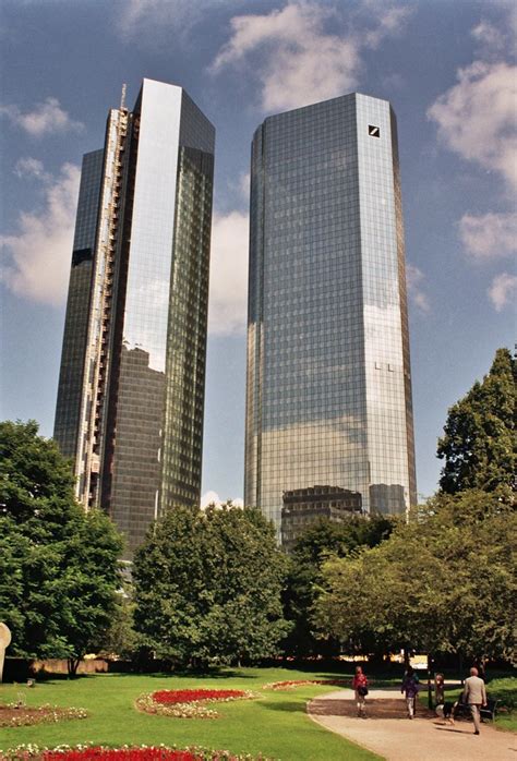 Deutsche bank has had a presence in ireland since 1991. Deutsche Bank Twin towers | Frankfurt am Main Canon EOS ...