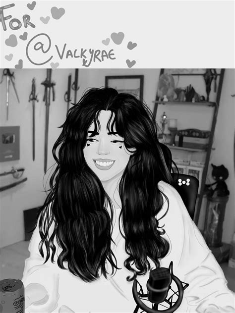 I Made A Drawing For Rae Rvalkyrae