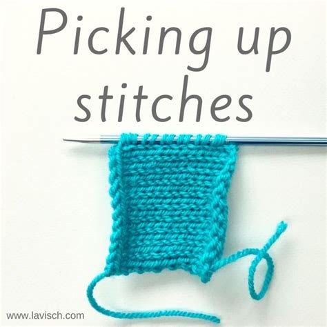 Daisy Marsden Pick Up And Knit Stitches Picking Up Neckline Stitches