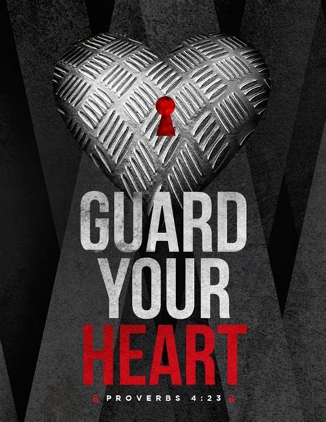Sharefaith Media Guard Your Heart Sermon Powerpoint Template