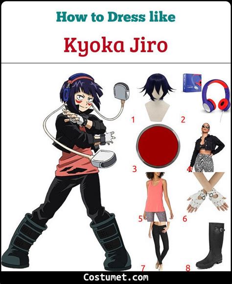 Kyoka Jiro My Hero Academia Costume For Cosplay And Halloween Cosplay