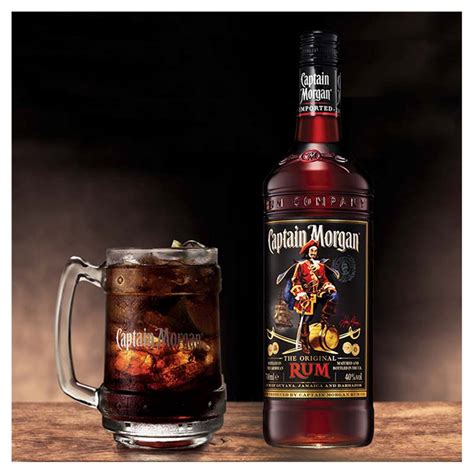 Captain Morgan Dark Rum 20cl Bb Foodservice