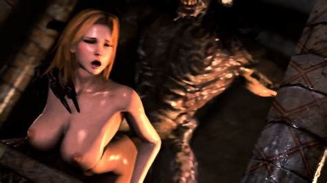 3d Elf Babe Getting Fucked In The Woods By A Monster Dirty