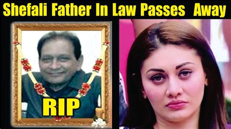 Bb 13 Shefali Jariwala Father In Law Death News Parag Tyagi Father Passes Away Funeral Video