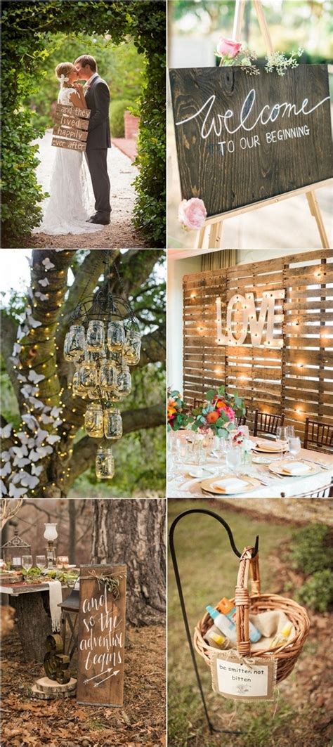 Rustic Wedding Decor Ideas And Country Wedding Themes Deer