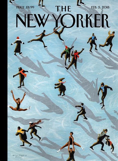 Cover Story: Mark Ulriksen’s “Figured Skaters” | The New Yorker Skater