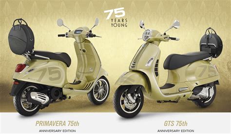 ใหม่ Vespa Gts 300 Hpe 75th Anniversary Special Edition 2021 ข้อมูล