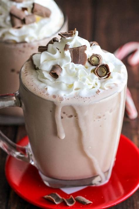 Frozen Hot Chocolate Recipe 3 Ingredients Lil Luna