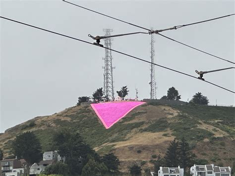 Volunteering At San Francisco S Pink Triangle Installation Knighted Neighbors