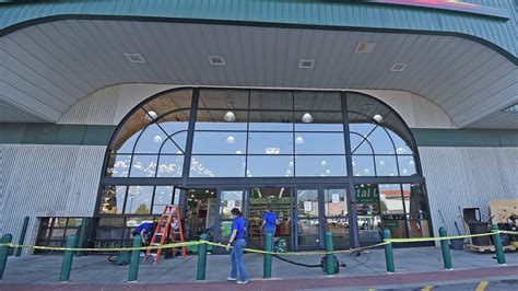 Ontario police chief says 15 shots fired into Menards' windows