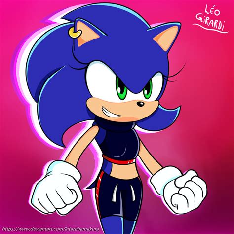 Female Sonic By Kitarehamakura On Deviantart