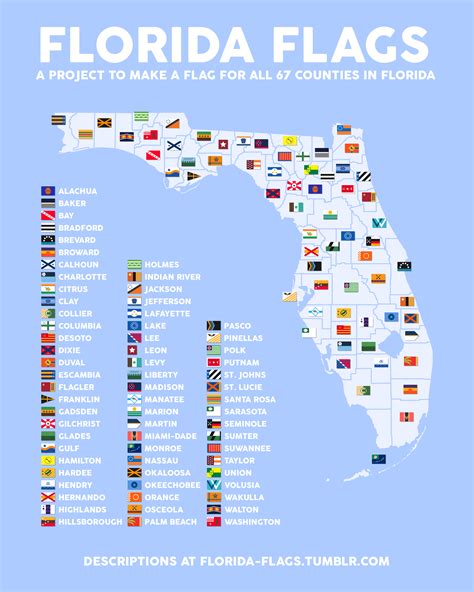 In 2014 I Designed A Flag For Every County In Florida Rvexillology