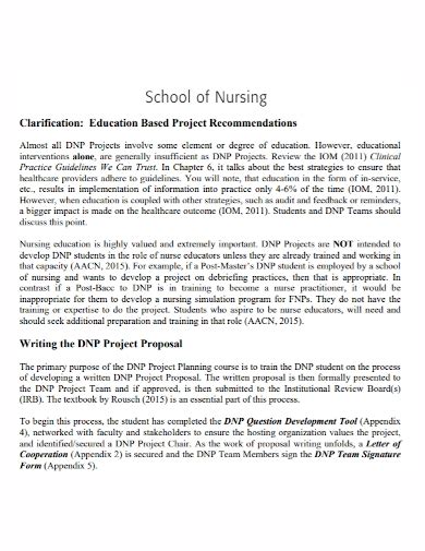 Free 10 Nursing Project Proposal Samples Community Health Clinical