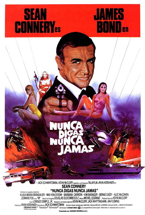 Never say never again james bond returns as the secret agent 007 one more time to combat the evil organization spectre. Movie Posters.2038.net | Posters for movieid-1432: Never ...