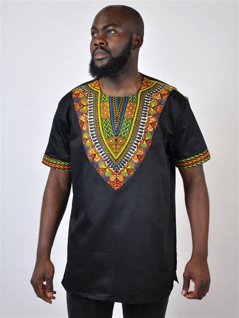 New Black African Dashiki Shirt African Clothing Store Jt Aphrique