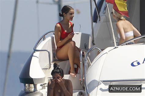 Olivia Culpo Sexy On A Yacht In Formentera Aznude