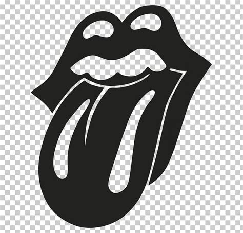 The Rolling Stones Logo Sticker Music Png Clipart Black Black And