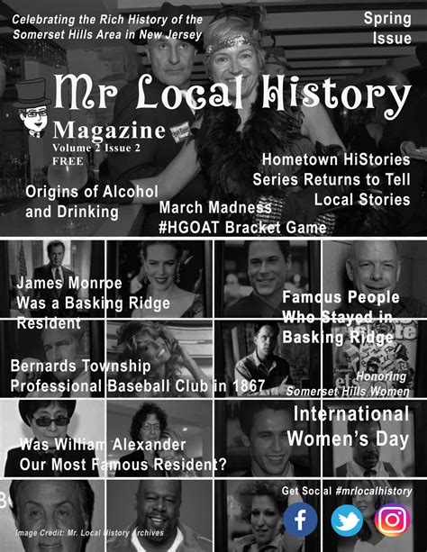 2020 Spring Issue Archives Mr Local History Project